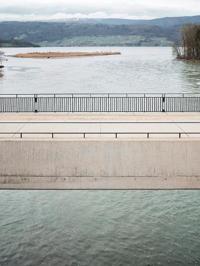 Wasserkraftwerk Hagneck am Bielersee