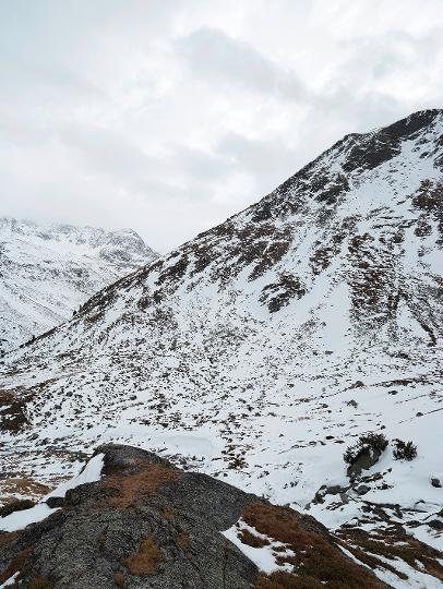 180° Flüelapass Nord-Sud, Schweiz