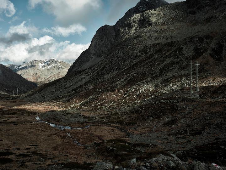 180° Julierpass West-Ost, Schweiz