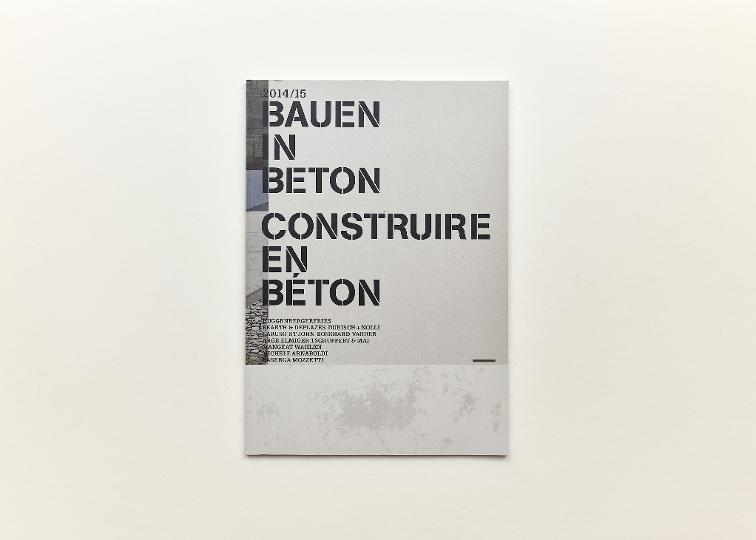 Bauen in Beton 2014-15